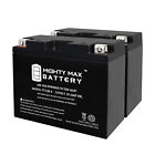 Mighty Max Yt12b-4 12V 10Ah Battery Replaces Aprilia, Bimota Yt12b4 - 2 Pack