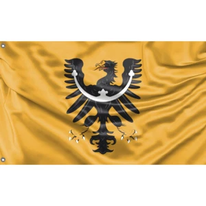 Duchy Of Silesia Flag Unique Design, 3x5 Ft / 90x150 cm size, EU Made - Picture 1 of 4