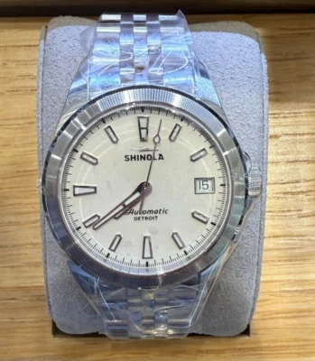 Reloj Shinola The Circadian Monster Automático 36mm Esfera Crema S0120299740 Foto 1 de 2