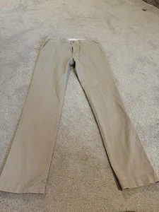 Crew cut Stretch 14 Boy Khaki Tan Beige - Picture 1 of 13
