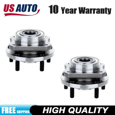 Par de bujes de cojinete de rueda delantera para Chrysler Town & Country Grand Caravan 1996-2007 Foto 1 de 4