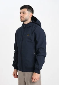 LYLE & SCOTT Giubbotti Uomo Blu Giacca a vento Giacca softshell foderata in pile - Imagen 1 de 5