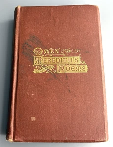 The Poetical Works of Owen Meredith's Illustrated Poems - Household Edition - Imagen 1 de 9