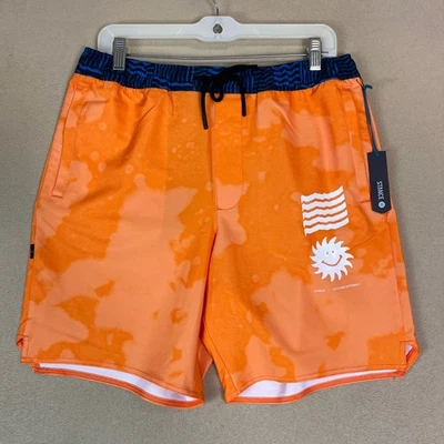Pantalón Corto Stance Complex 8 pulgadas Naranja Sol Tie Dye Gráfico Para Hombre Talla M Atlético Foto 1 de 4