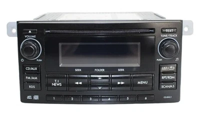 RADIO AUTORADIO CD PLAYER MP3 MENU WMA SUBARU IMPREZA III 3 BJ 2010 86201FG420 - Immagine 1 di 4
