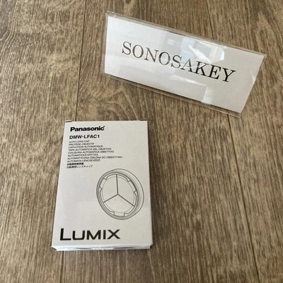 Panasonic DMW-LFAC1-S Automatic Open/Close Cap Silver New in Box from Japan - Image 1 of 3