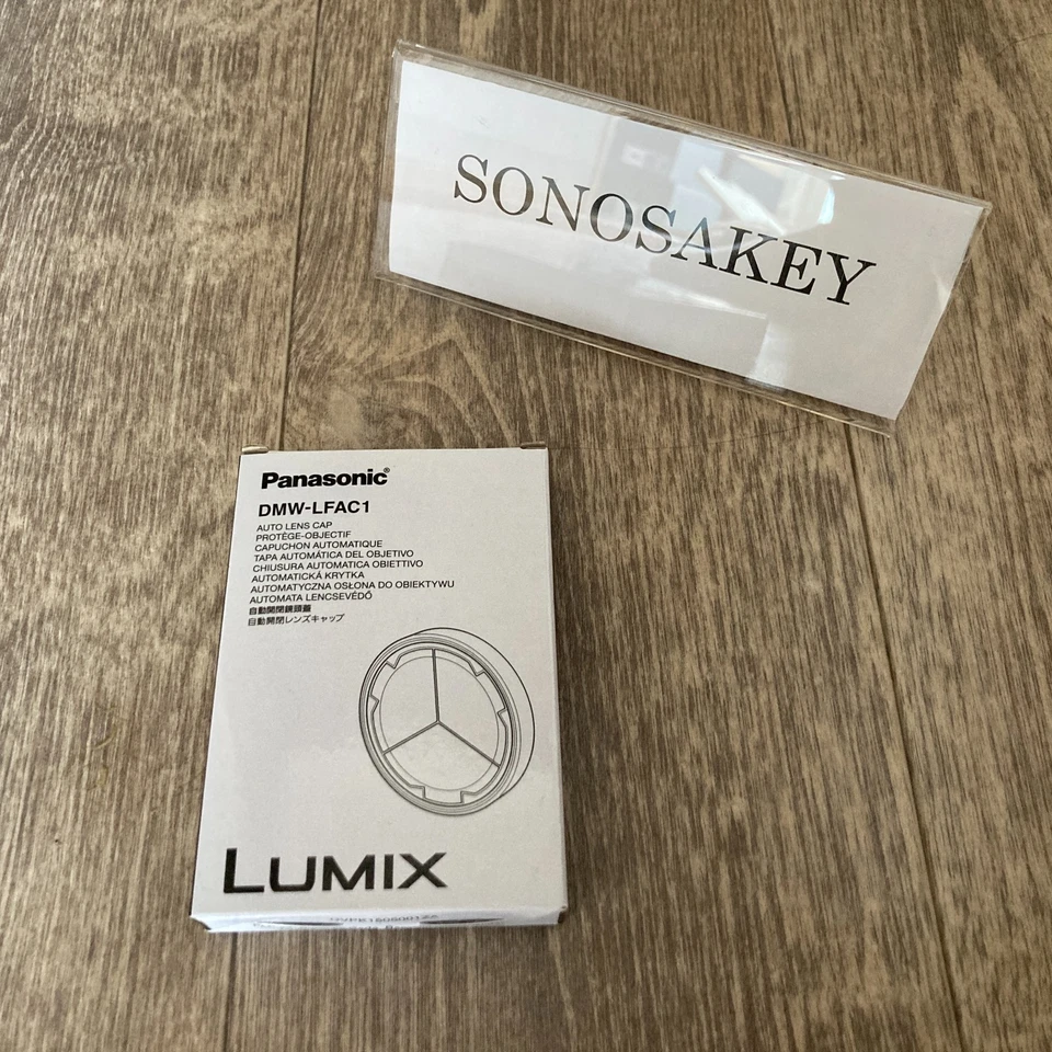 Panasonic DMW-LFAC1-S Automatic Open/Close Cap Silver New in Box from Japan - Image 1 of 3