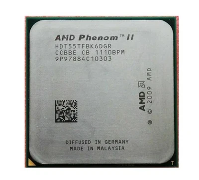 AMD Phenom II x6 1055T HDT55TFBK6DGR 2.8GHz Six Core AM3 125W CPU Processors - Image 1 of 4
