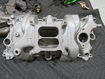 1969 Camaro Z28 302/290HP Aluminum Intake Manifold-GM #3932472--Prof Restored! - Image 1 of 4
