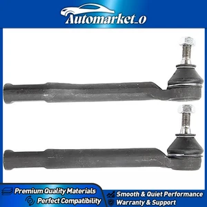 Pair Front Outer Tie Rod End Link for 2007-2010 2011 Nissan Versa 2009-2014 Cube - Picture 1 of 12