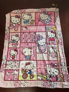 Hello Kitty Baby Toddler Silk Touch Throw Blanket 50" x 37” Bow So Sweet - Picture 1 of 1