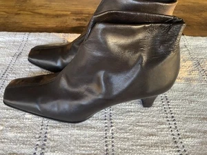 Stivaletto donna Diba 7,5M nero morbido tacco 2,5" punta quadrata - Foto 1 di 13