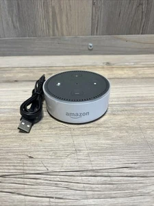 Altavoz inteligente Amazon Echo Dot segunda generación - blanco (RS03QR) con cable de carga - Imagen 1 de 4