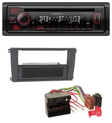 Kenwood MP3 CD USB Bluetooth DAB Autoradio für Porsche Cayenne (2007-2010) - Bild 1 von 4