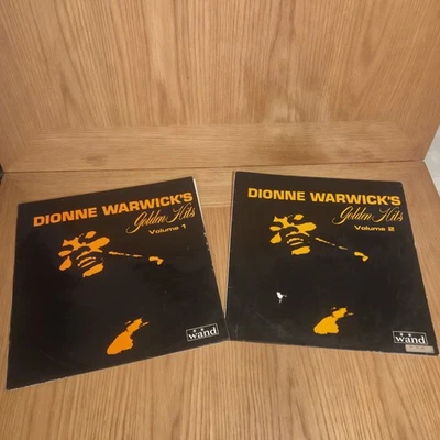 DIONNE WARWICK GOLDEN HITS VOLUMES 1/2 2-LP's WAND (1970) VG+ SOUL POP ENGLAND - Image 1 of 4
