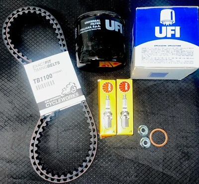 Kit de servicio DUCATI DS MTS 1000 1100 2V motores, ST3, S2R, juego de correa de distribución Foto 1 de 4