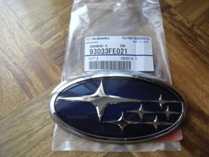 Subaru Genuine OEM Impreza WRX STi GDB 06-07 Oval Rear Emblem Badge 93033FE021 - Picture 1 of 1