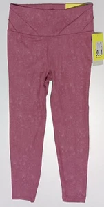 All In Motion Girls' Size S (6/6X) Pink Marble High Rise Fashion Leggings - Picture 1 of 4