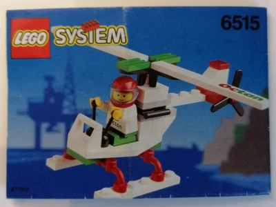 Notice Lego System City 6515 Stunt Copter  - Livret d'instructions uniquement - Photo 1/3