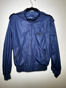 Giacca vintage solo membro uomo 42 blu navy ETICHETTA ARCOBALENO! - Foto 1 di 5