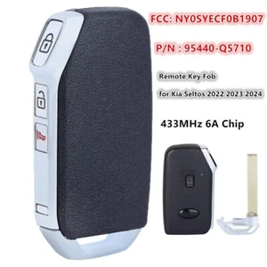 Keyless Smart Remote Key Fob 433MHz 6A Chip for Kia Seltos 2023 2024 95440-Q5710 - Imagen 1 de 1
