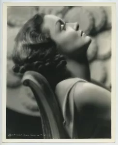 Cinéma. L'actrice et productrice américaine Gail Patrick. Tirage d'époque. - Imagen 1 de 1