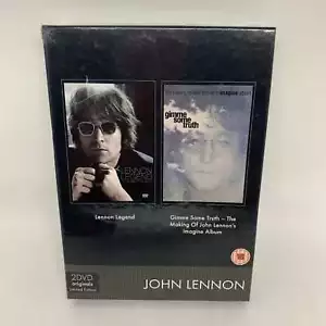 John Lennon LENNON LEGEND DVD + GIMME SOME TRUTH DVD -2 DVD Boxset All Region GC - Imagen 1 de 4