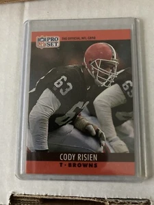 1990 Pro Set Football- #75 Cody Risien Browns SP - Picture 1 of 2