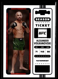 2023 CHRONICLES UFC BLUE CONTENDERS /99 ALEXANDER VOLKANOVSKI - Picture 1 of 1