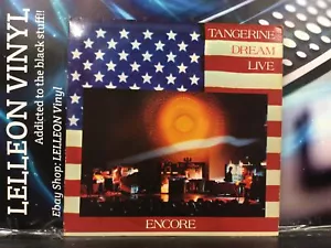 Tangerine Dream Live Encore Double LP Album Vinyl Record VD2506 Rock 70’s - Picture 1 of 11