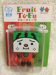 Fruit To-fu tofu Watermelon 2" Mint in Box by Devilrobots Toys Rare Import - Picture 1 of 2