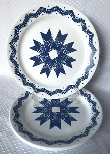 4 Corelle Blue Star 101/4 Zoll Essteller eingestellt - Bild 1 von 3