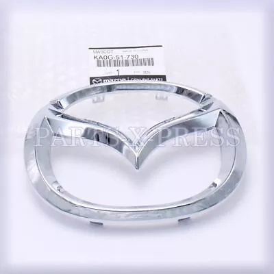 NUEVO ORIGINAL OEM MAZDA CX-5 CX-9 REJILLA DELANTERA EMBLEMA MASCOTA ADORNO KA0G-51-730 Foto 1 de 4