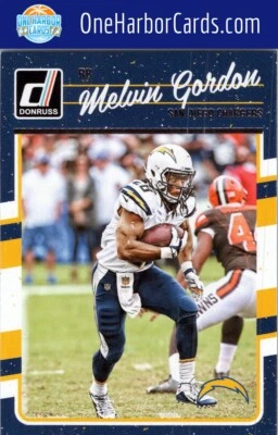2016 Donruss San Diego Chargers #247 Melvin Gordon - Image 1 of 2