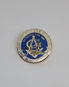 Pin de solapa Grand Lodge of AF & AM of Delaware 2003-2004 - Imagen 1 de 5
