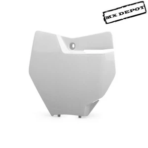KTM SXF250 SXF350 SXF450 2016 - 2018 ERSATZ NUMMERNSCHILD VORNE WEISS - Bild 1 von 1