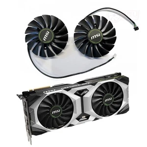 Jeu de ventilateurs GPU MSI GeForce RTX 2080 2080Ti VENTUS (AUTHENTIQUE) - Photo 1/6