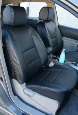 FUNDAS DE ASIENTO PARA NISSAN ROGUE 2008-2013 IGGEE S. CUERO A MEDIDA AJUSTE 13 COLORES Foto 1 de 4