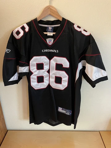 Todd Heap #86 Reebok Arizona Cardinals NFL Football Jersey Men's Sz 48 Black/Red Cover