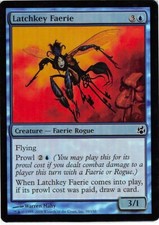 Latchkey Faerie *FOIL Common* Magic MtG x1 Morningtide SP