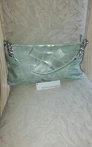AUTHENTIC " ROBERTA GANDOLFI " WOMEN'S LINEA LAVANDAR SHORT SHOULDER BAG - Picture 1 of 7