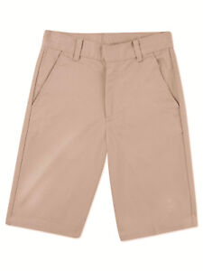 George Boys School Uniforms Flat Front Shorts Size 7, 8, 14