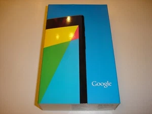 Google NEXUS 7 2013 WiFi Tablet Model K008 Schwarz + NEU & OVP + - Bild 1 von 8