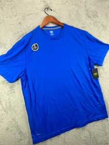 Athletic Works Mens XL Performance T Shirt Royal Blue Dri Works Wicking Crew NWT - Picture 1 of 8