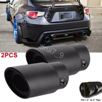 For Scion FR-S Toyota 86 Car Exhaust Pipe Tip Rear Tail Throat Muffler Tailpipe Foto 1 de 4