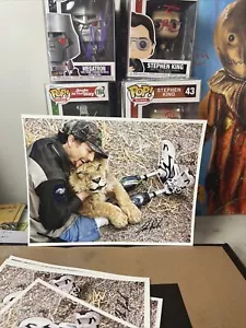 John Reinke (Tiger King) Signed 8.5x11 Photo Autographed COA - Picture 1 of 3
