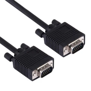 1.5m Normal Quality VGA 15Pin Male to VGA 15Pin Male Cable for CRT Monitor, 1.5m - Afbeelding 1 van 8
