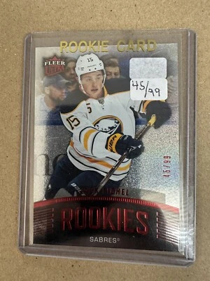 Jack Eichel 2015-16 Fleer Showcase Hockey Rookie 45/99 - Image 1 of 2