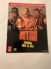 WCW NITRO N64/PC, OFICJALNY PRZEWODNIK PO STRATEGII PRIMA autorstwa Anthony'ego Pena (oprawa miękka)