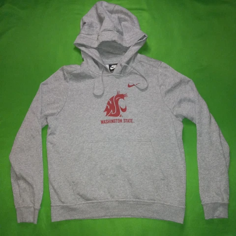 Washington State University Cougars Hoodie NIKE Hooded Sweatshirt (Medium) Cover